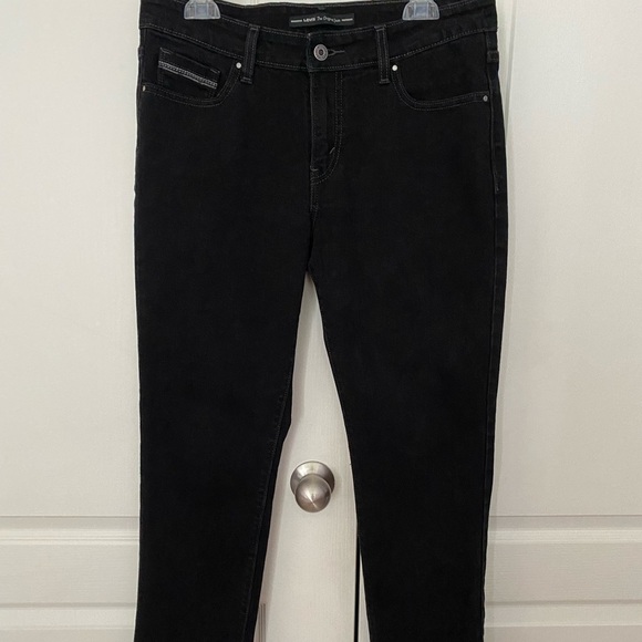 Levi's Denim - Levi’s Black Mid Rise Skinny Jeans